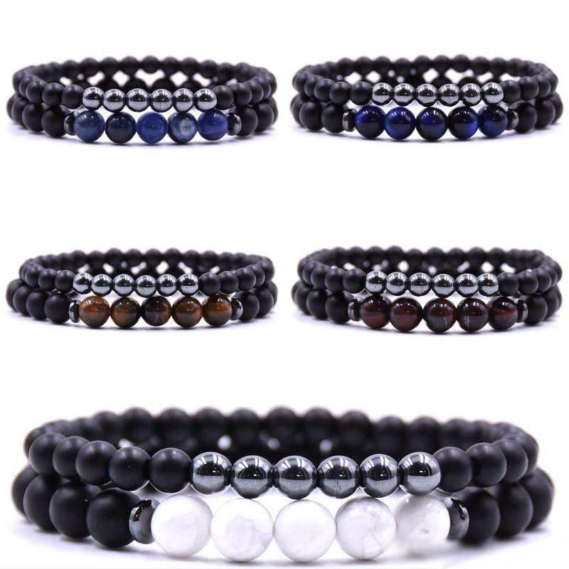 2PCS/Set Natural Stone Bracelets 8MM Tiger Eye Elastic Energy Stone Couple Charms Bracelet Women Men Fashion Jewelry Gift 5 Styles
2PCS/Set Natural Stone Bracelets 8MM Tiger Eye Elastic Energy Stone Couple Charms Bracelet Women Men Fashion Jewelry Gift 5 Styles