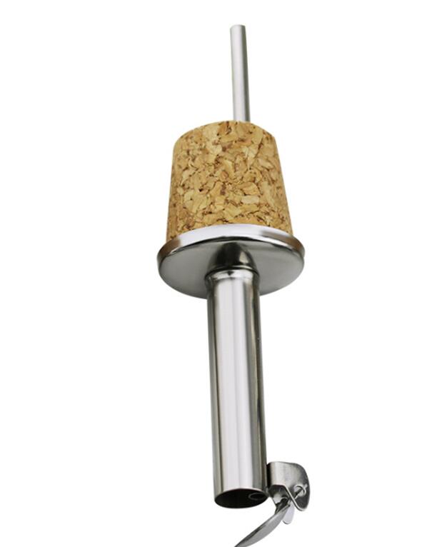 Wooden Cork Red Wine Pourer Oil Champagne Wine Bottle Stopper Plug Wine-tasting Tools Pourers Party Supplies