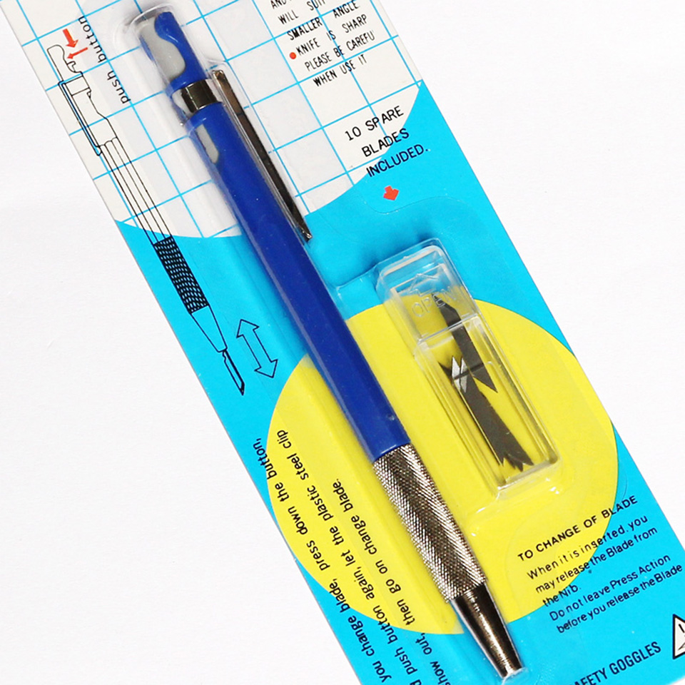 Precision Vinyl Wrap & Weeding Tool Kit with Comfort Grip | Professional Gap Knife & Scalpel for Scratch-Free Car Wrapping, Window Perf Cutting & Grap