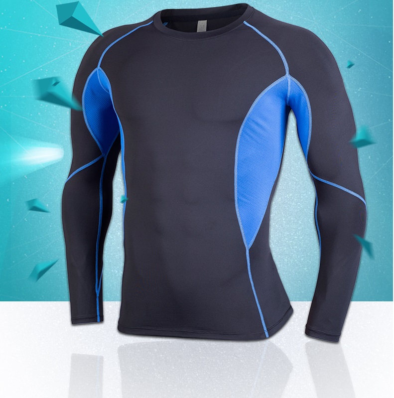 Men Compe Shirts Tight T-shirt Long Sleeves Therm Under Top Fitnes Base Layer Weight Lifting Wear free shipping, Colour 3
Men Compe Shirts Tight T-shirt Long Sleeves Therm Under Top Fitnes Base Layer Weight Lifting Wear free shipping, Colour 3
