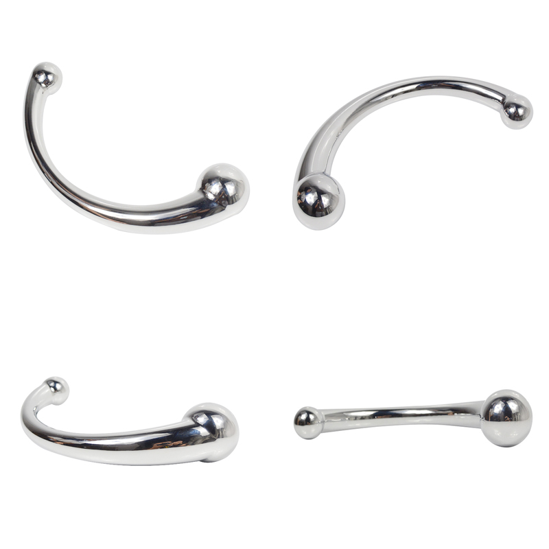 Adult Massager Clitoris Stimulator Stainless Steel G Spot Anal Plug Metal Anal Dildo Butt Plug Sex Toys For Woman Men