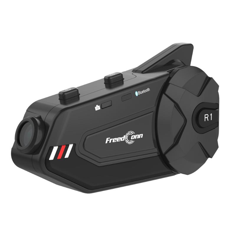 Freedconn R1 plus Motorcycle Intercom 1080P HD WiFi Camera Bluetooth Helmet Headset Intercom Intercomunicadores De Casco Moto
Freedconn R1 plus Motorcycle Intercom 1080P HD WiFi Camera Bluetooth Helmet Headset Intercom Intercomunicadores De Casco Moto