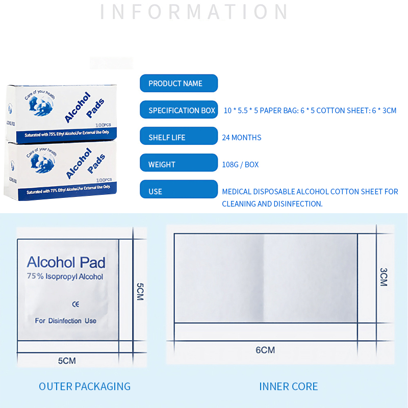 Disposable Sterilize Cleaner Wet Wipes Cleaning Dust Remove Alcohol Disinfection Wash Hand Phone Screen Wiping Tools 100pcs per box