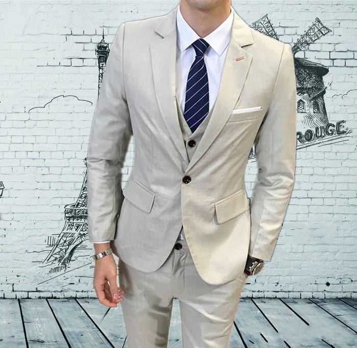 Classic Notch Lapel Wedding Tuxedos Slim Fit Suits For Men Groomsmen Suit Three Pieces Cheap Prom Formal Suits (Jacket+Pants+Vest+Tie) 394, Same as image
Classic Notch Lapel Wedding Tuxedos Slim Fit Suits For Men Groomsmen Suit Three Pieces Cheap Prom Formal Suits (Jacket+Pants+Vest+Tie) 394, Same as image