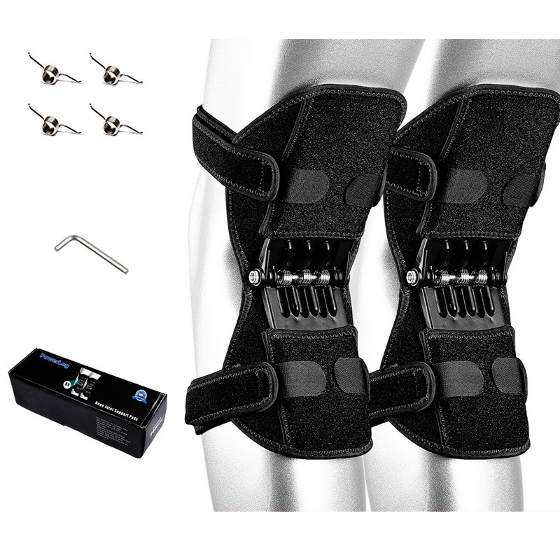 Knee Booster Power Lift Joint Support Knee Pads Powerful Rebound Spring Force Painful Knees Protection Cycling Knee Cap Climbing Gear, Blue
Knee Booster Power Lift Joint Support Knee Pads Powerful Rebound Spring Force Painful Knees Protection Cycling Knee Cap Climbing Gear, Blue