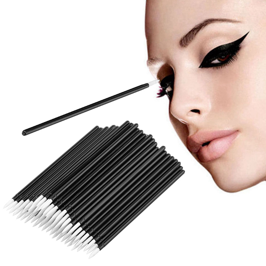 Cosmetic Brushes Women Makeup Eyeshadow Eyeliner Lip Brush Disposable Eyeliner Liquid Wand Brush Pincel Para Labios Y Delineador De Ojos Eyeliner-Lipp