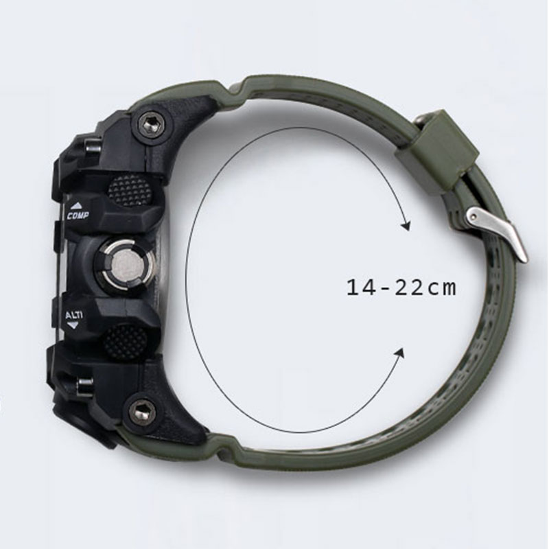 Mens Watches Gold SMAEL Brand Watch S Shock Digital Wristwatch Alarm timekeeper 1545 Sport watch Dual Time Clock Men Militar