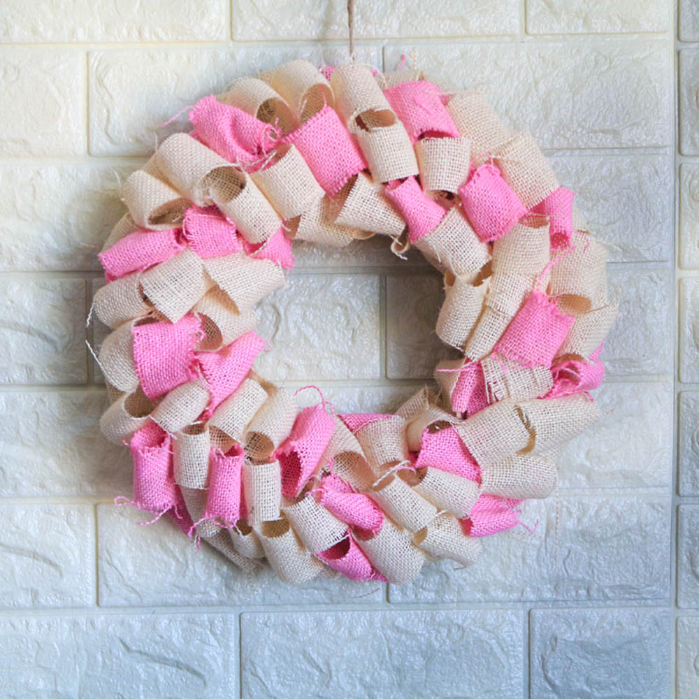 Handcraft Wedding Souvenirs Home Decoration Wreath Burlap Housewarming Farmhouse Decor Everyday Wreath New Year Wedding Decors, White
Handcraft Wedding Souvenirs Home Decoration Wreath Burlap Housewarming Farmhouse Decor Everyday Wreath New Year Wedding Decors, White