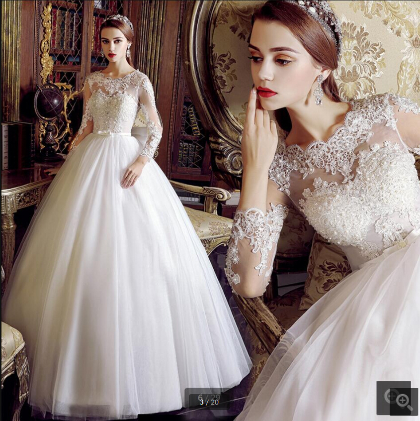Robe de mariage 2019 white lace ball gown wedding dress off the shoulder appliques beaded wedding gowns corset puffy bride dress, Champagne
Robe de mariage 2019 white lace ball gown wedding dress off the shoulder appliques beaded wedding gowns corset puffy bride dress, Champagne