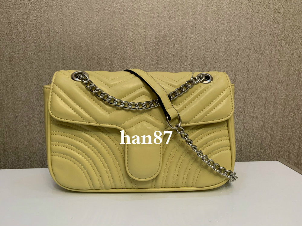 High Quality Fashion women Shoulder bag Pu leather gold silver and sliver chain bag Crossbody Messenger bag Female handbag wallet 1732# 26cm, Pink silver chain
High Quality Fashion women Shoulder bag Pu leather gold silver and sliver chain bag Crossbody Messenger bag Female handbag wallet 1732# 26cm, Pink silver chain