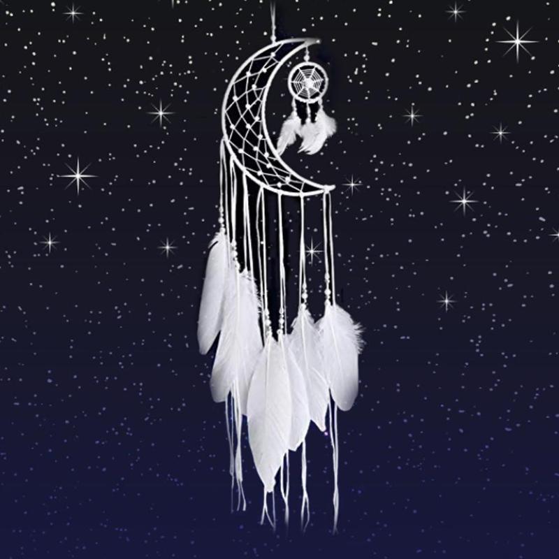 Dream Catcher Moon Mini Handmade Craft Home Hanging Room Decoration Car Ornament Girls Room Decor Dreamcatcher
Dream Catcher Moon Mini Handmade Craft Home Hanging Room Decoration Car Ornament Girls Room Decor Dreamcatcher