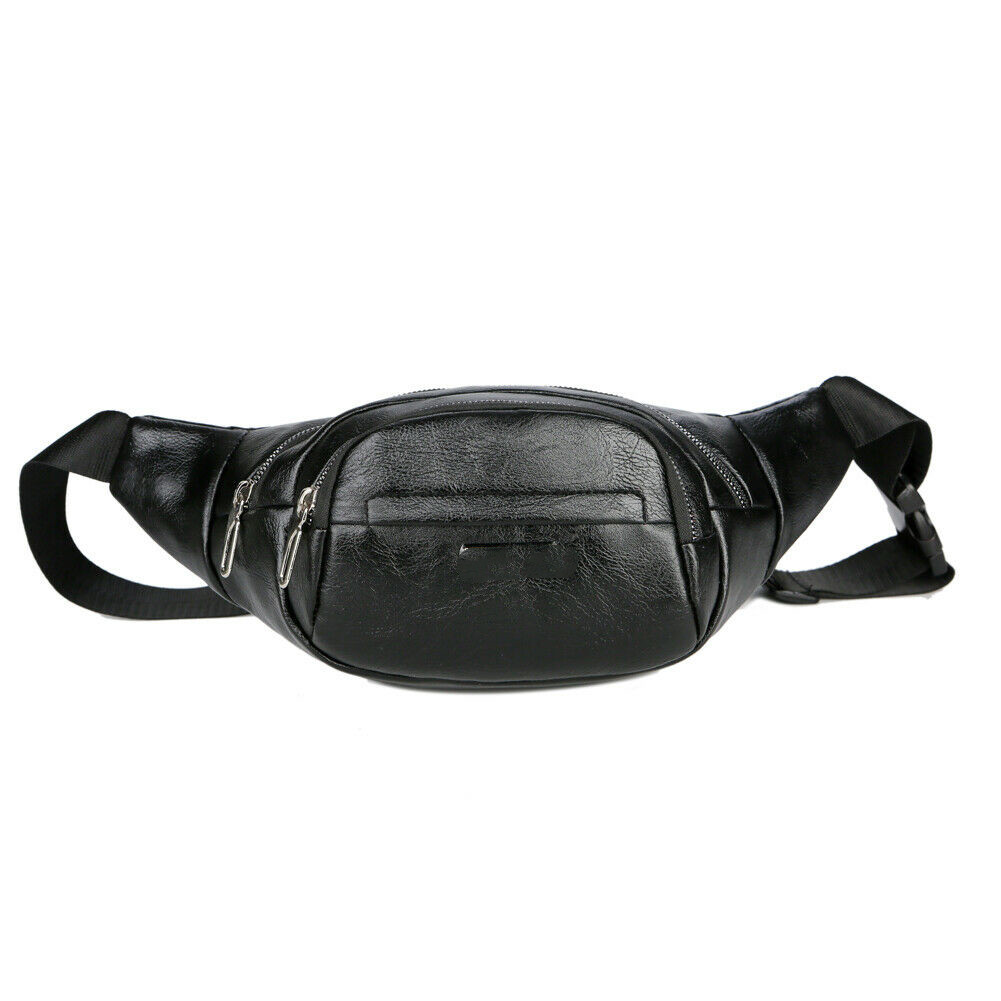 New Men Waist Bag PU Breast Belt Bag Hip Bum Messenger Shoulder Crossbody Sports Purse Waterproof, Black
New Men Waist Bag PU Breast Belt Bag Hip Bum Messenger Shoulder Crossbody Sports Purse Waterproof, Black