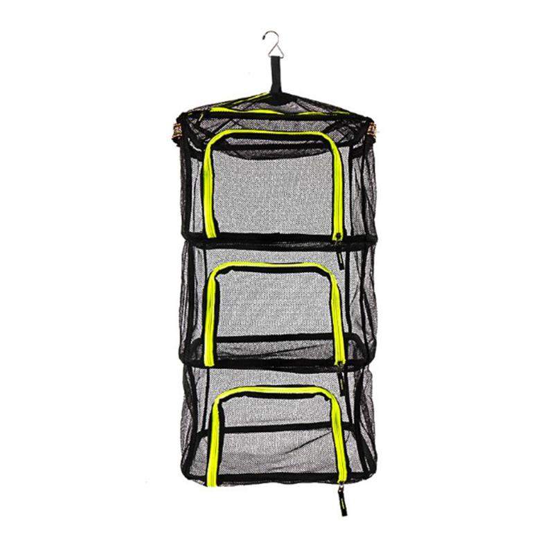 Outdoor Folding Drying Net Camping Four-Tier Storage Basket Storage Net Basket Fishing Drying Fish Vegetable Rack, Green
Outdoor Folding Drying Net Camping Four-Tier Storage Basket Storage Net Basket Fishing Drying Fish Vegetable Rack, Green