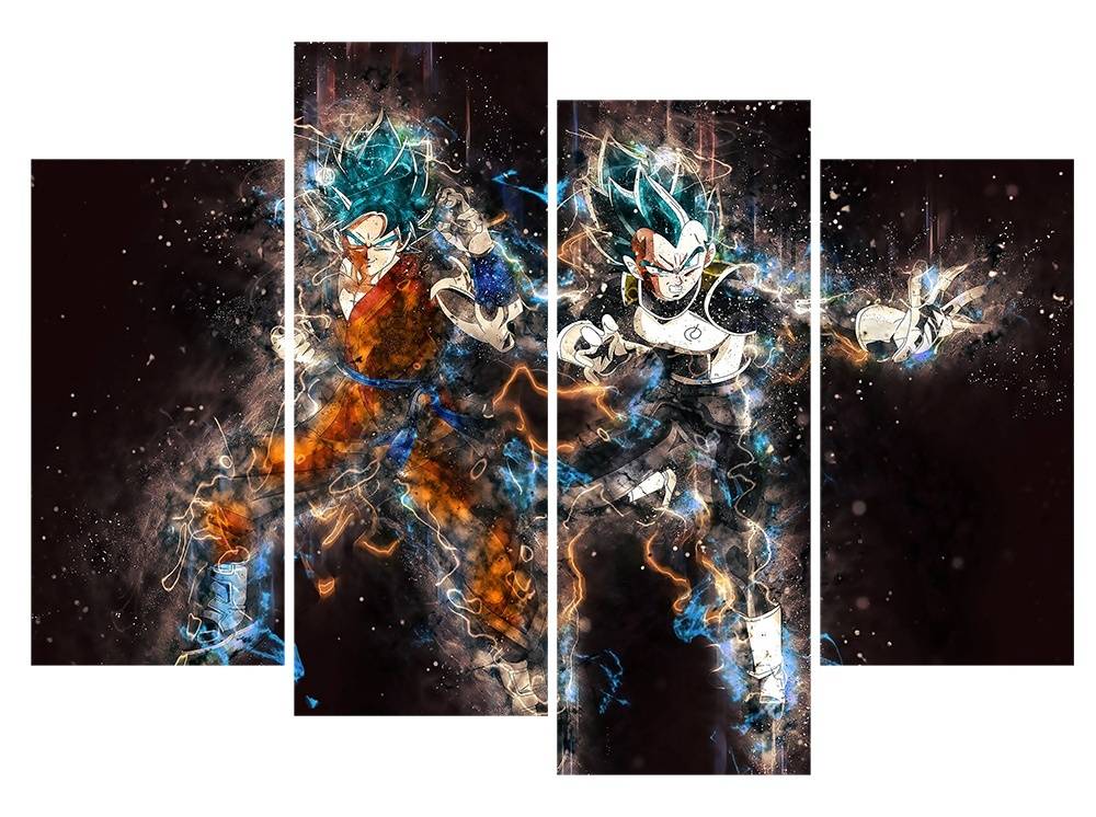 4pcs/set Unframed Goku and Vegeta Saiyajin Blue HD Print On Canvas Wall Art Picture For Home and Living Room Decor
4pcs/set Unframed Goku and Vegeta Saiyajin Blue HD Print On Canvas Wall Art Picture For Home and Living Room Decor