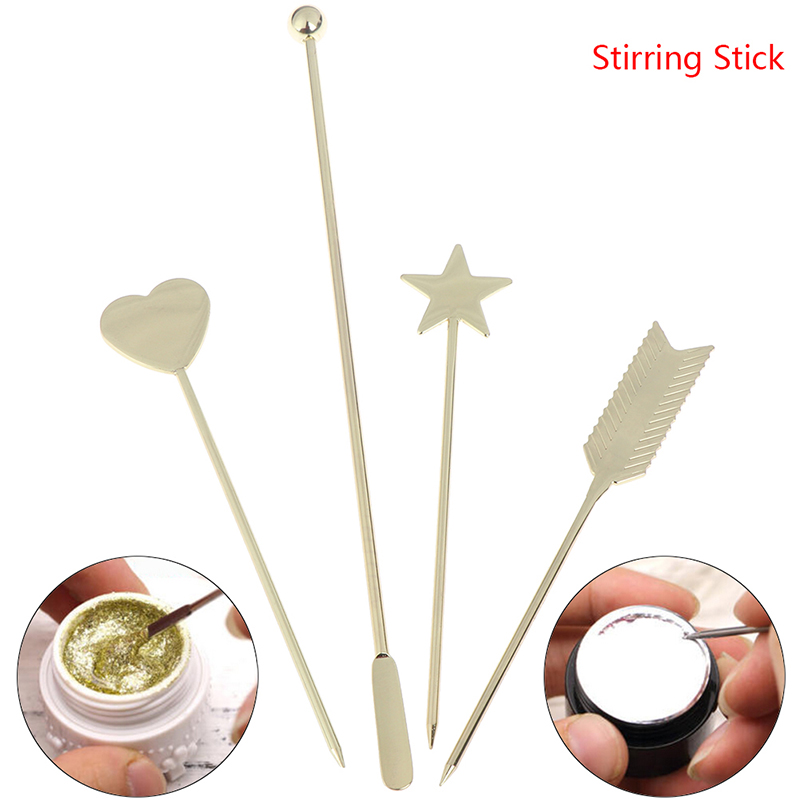 Nail Art Stirring Rod Tools Stainless Steel Gel Spoon Spatula Pin Star Dotting Embossed Pen Manicure
Nail Art Stirring Rod Tools Stainless Steel Gel Spoon Spatula Pin Star Dotting Embossed Pen Manicure