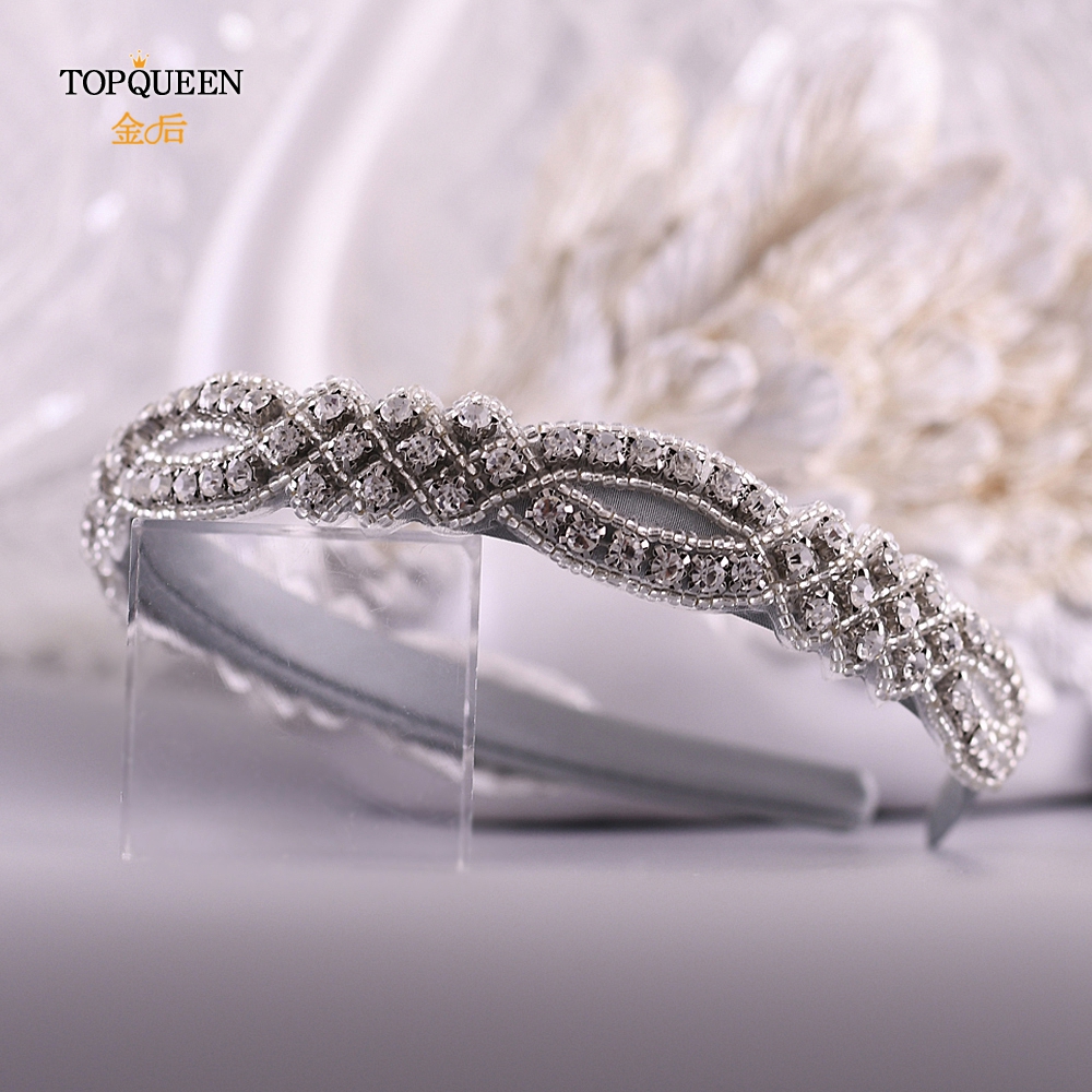 TOPQUEEN S332-FG wedding rhinestone hair accessories bridal tiara headpieces silver rhinestone headband Baroque hair band
TOPQUEEN S332-FG wedding rhinestone hair accessories bridal tiara headpieces silver rhinestone headband Baroque hair band