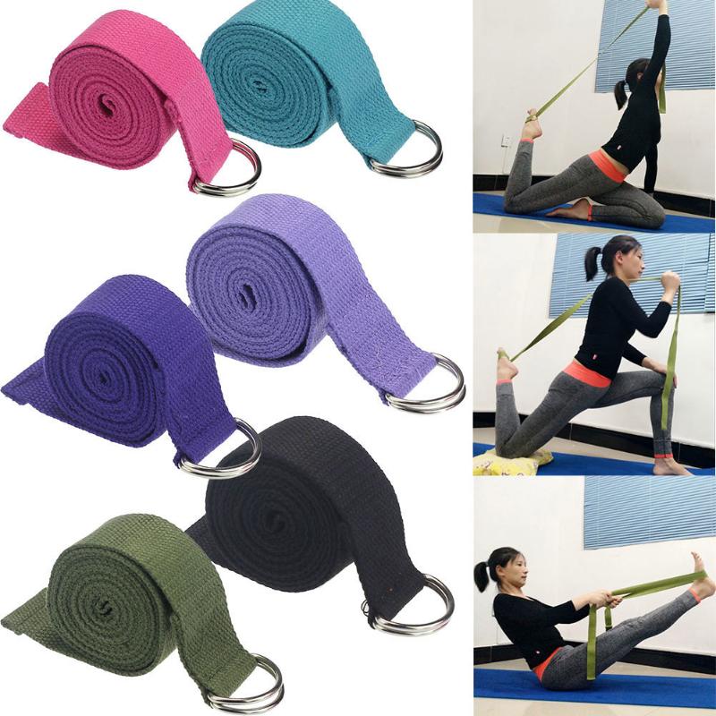 Multi-Colors Women Yoga Stretch Strap D-Ring Belt Fitness Exercise Gym Rope Figure Waist Leg Fitness Resistance Bands Cotton, Black
Multi-Colors Women Yoga Stretch Strap D-Ring Belt Fitness Exercise Gym Rope Figure Waist Leg Fitness Resistance Bands Cotton, Black