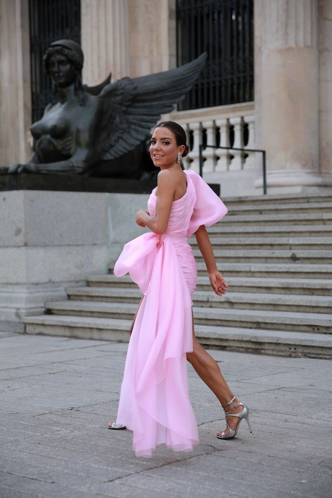 Elegant Prom Dresses Sexy One-Shoulder Sheath Evening Gowns Custom Made Lace Chiffon Floor Length Special Ocn Dress