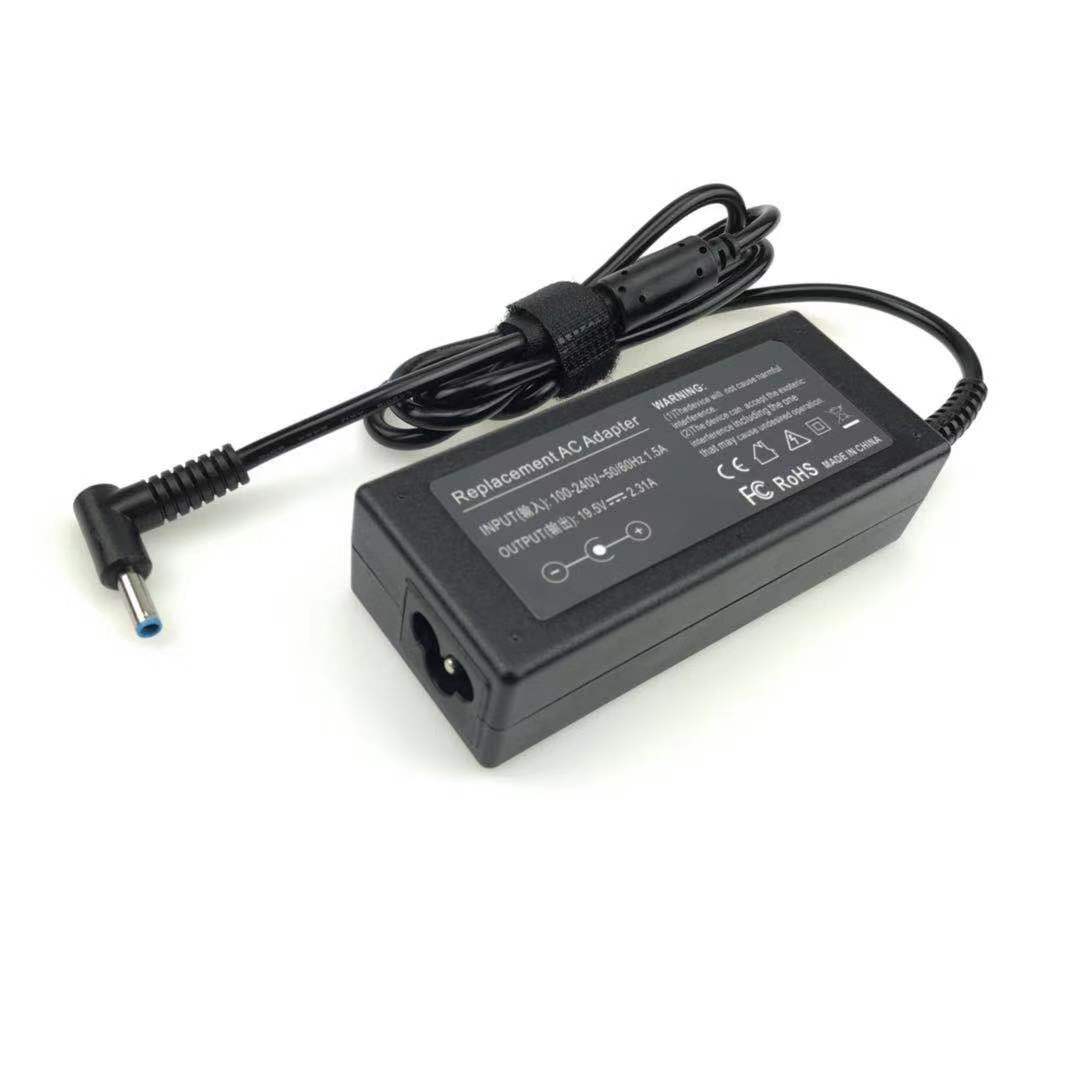 Replacement AC Adapter 19.5V 2.31A 45W 4.5*3.0 Blue Tip with pin for HP Laptop Charger
Replacement AC Adapter 19.5V 2.31A 45W 4.5*3.0 Blue Tip with pin for HP Laptop Charger