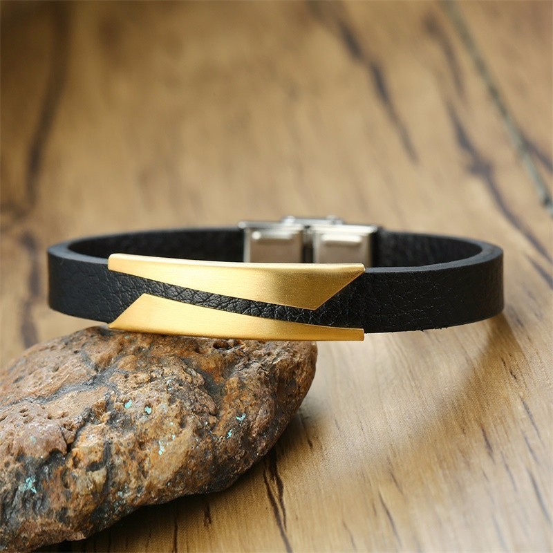 Cuff Leather For Men Wristband Brackelts Brazalet Armband Bileklik Brazalete Men's Gent Jewelry
Cuff Leather For Men Wristband Brackelts Brazalet Armband Bileklik Brazalete Men's Gent Jewelry