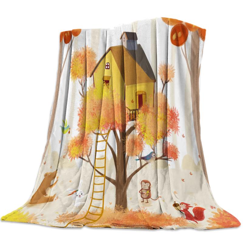 Children'S Illustration Deciduous Animal Party Forest Flannel Fleece Bed Blanket Bedspread Coverlet Bed Cover Soft Warm Blankets
Children'S Illustration Deciduous Animal Party Forest Flannel Fleece Bed Blanket Bedspread Coverlet Bed Cover Soft Warm Blankets