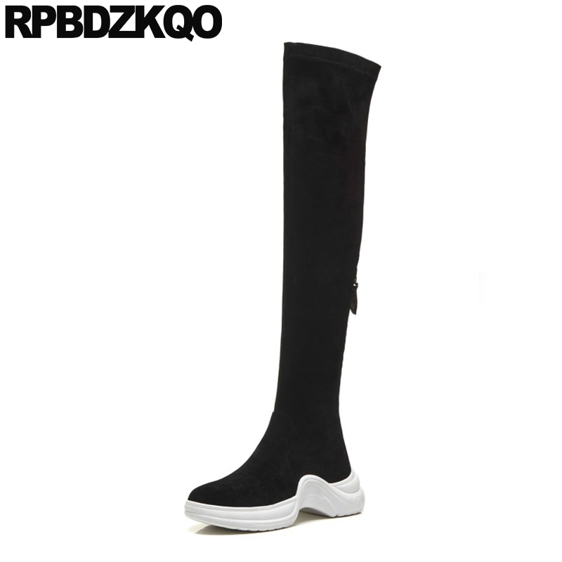 black shoes women 2019 zipper wedge autumn slim gray sheepskin over the knee winter boots long platform
black shoes women 2019 zipper wedge autumn slim gray sheepskin over the knee winter boots long platform