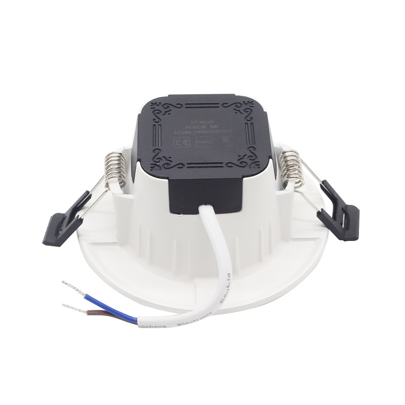 Smart Bulb Downlight 5W Bluetooth LED Magic Mesh Downlight Color Change Dimmable AC85-265V Apply To Android 4.4/IOS9.0