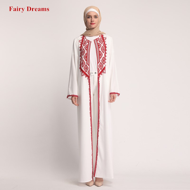 White Open Abaya Moroccan Kimono Dubai Turkey Turkish Bangladesh Islamic Clothing Lace Kaftan Arabic Cardigan Muslim Robe 2019
White Open Abaya Moroccan Kimono Dubai Turkey Turkish Bangladesh Islamic Clothing Lace Kaftan Arabic Cardigan Muslim Robe 2019