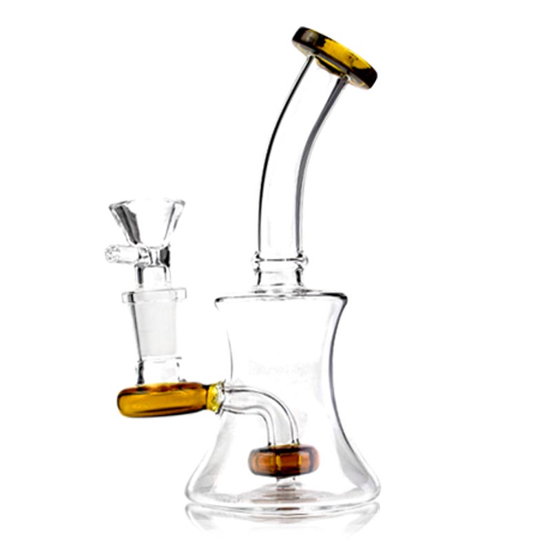 Oil Rig water pipe!6.6 Inch Percolator recycler Mini Glass bong 14mm female Joint Five Colors
Oil Rig water pipe!6.6 Inch Percolator recycler Mini Glass bong 14mm female Joint Five Colors