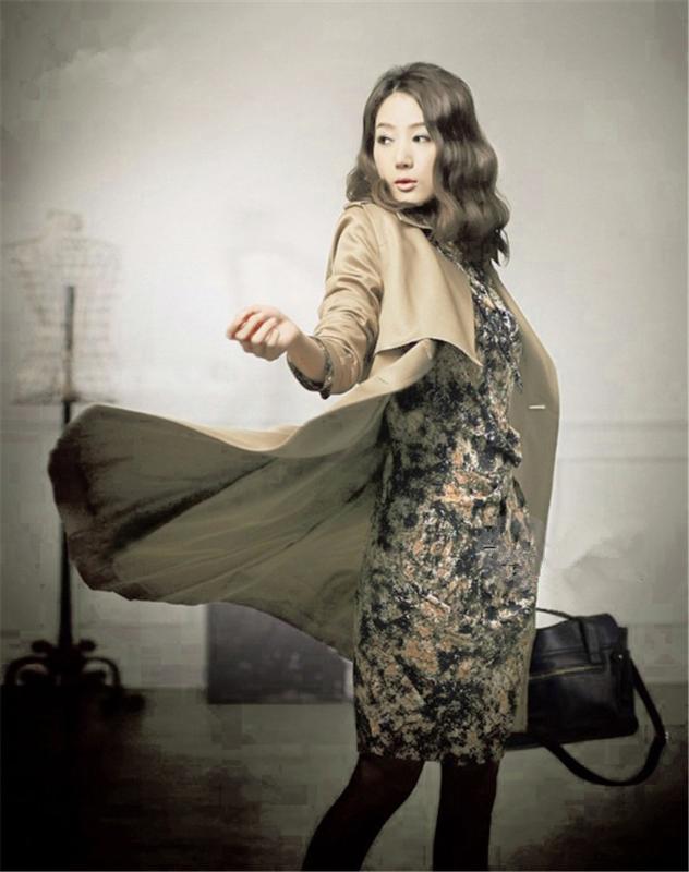Women' 2020 Plus Size Spring Autumn Para As Mulheres Trench Female Tunique Longue Windbreaker Coat WXF122, Beige
Women' 2020 Plus Size Spring Autumn Para As Mulheres Trench Female Tunique Longue Windbreaker Coat WXF122, Beige