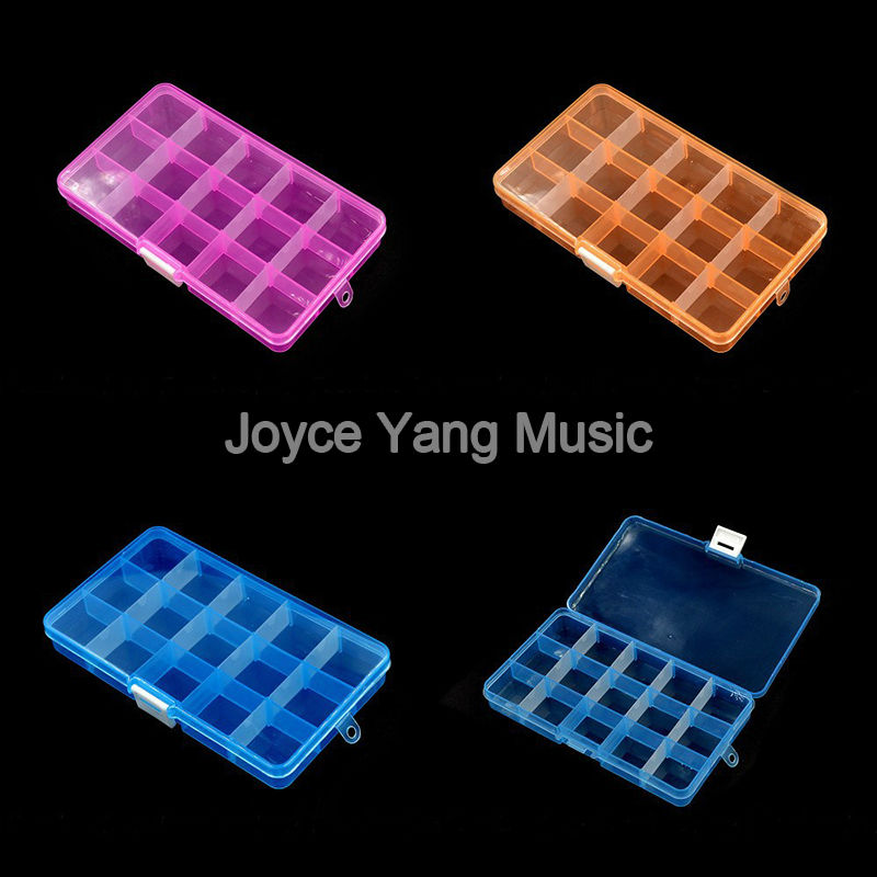 Lots of 200pcs Alice Acoustic Electric Guitar Picks Bass Plectrums1 Large Plastic Picks Box Case