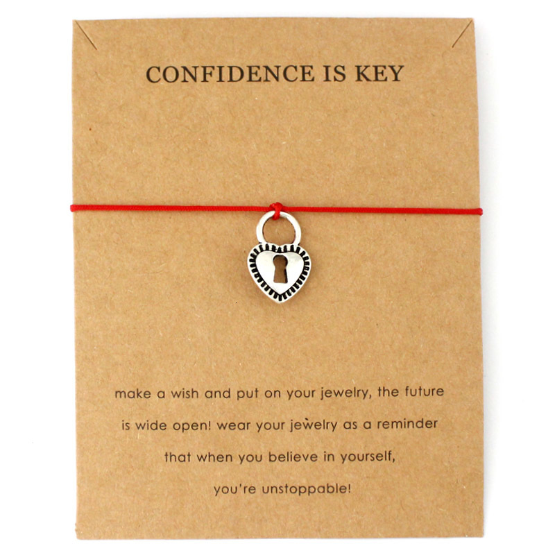 Lock Heart Love Key Confidence Charms Bracelets Horseshoe Softball Adjustable Jewelry Women Boys Men Lover's Friendship Gift
Lock Heart Love Key Confidence Charms Bracelets Horseshoe Softball Adjustable Jewelry Women Boys Men Lover's Friendship Gift