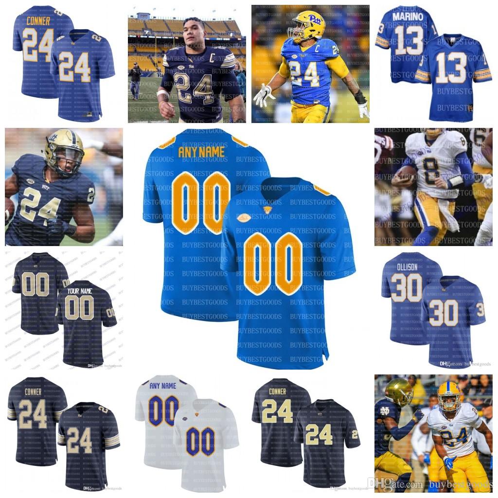 Custom NCAA Pittsburgh Panther #24 Conner 25 LeSean McCoy Darrelle Revis Ffrench Hamlin Donald Pitt 13 Dan Marino Vintage College Football
Custom NCAA Pittsburgh Panther #24 Conner 25 LeSean McCoy Darrelle Revis Ffrench Hamlin Donald Pitt 13 Dan Marino Vintage College Football