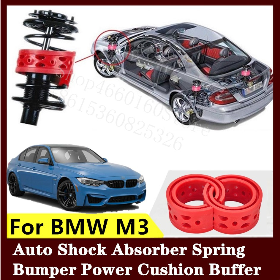 For BMW M3 2pcs High-quality Front or Rear Car Shock Absorber Spring Bumper Power Auto-buffer Car Cushion Urethane