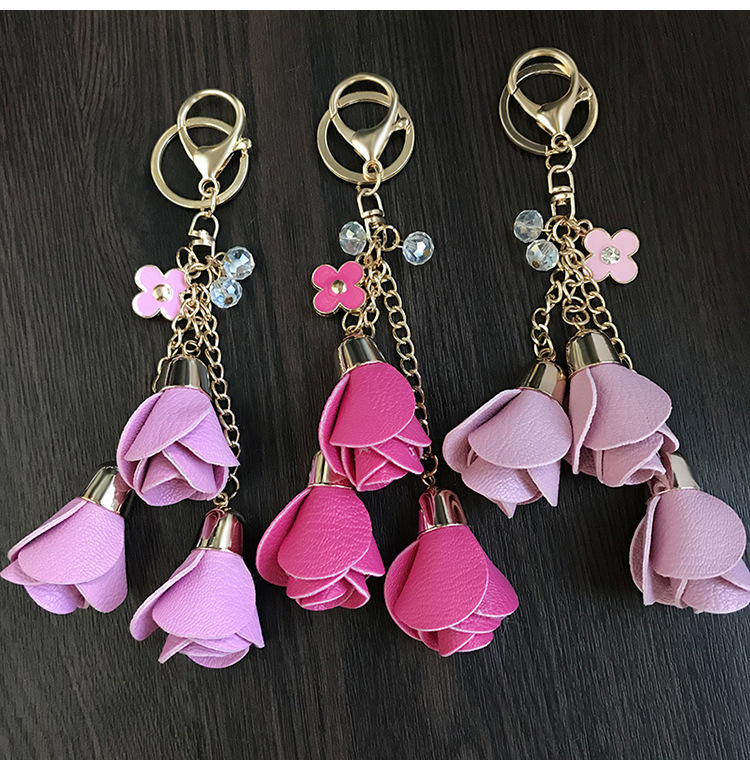 EUBFree 20pcs 18colors charm leather rose flower key chains tassel flower keychains women keychain bag purse pendant jewelry
EUBFree 20pcs 18colors charm leather rose flower key chains tassel flower keychains women keychain bag purse pendant jewelry