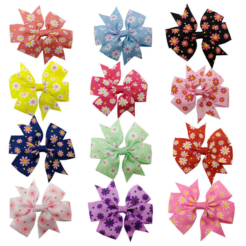 Fashion Baby Girl Infant Grosgrain Ribbon Bowknot Hair Clips Kids Flower Print Bow Barrettes Children Hair Accessories, Mixed
Fashion Baby Girl Infant Grosgrain Ribbon Bowknot Hair Clips Kids Flower Print Bow Barrettes Children Hair Accessories, Mixed