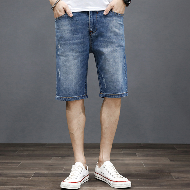 Casual loose stretch denim shorts jean for men summer hot plus size high waist pants brand high quality male jeans, Black
Casual loose stretch denim shorts jean for men summer hot plus size high waist pants brand high quality male jeans, Black