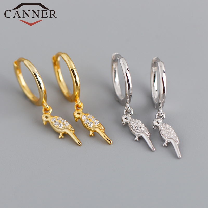 Simple European and American woodpecker 925 Sterling Silver Small Hoop Earrings Women Animal Gold Silver Color Earrings
Simple European and American woodpecker 925 Sterling Silver Small Hoop Earrings Women Animal Gold Silver Color Earrings