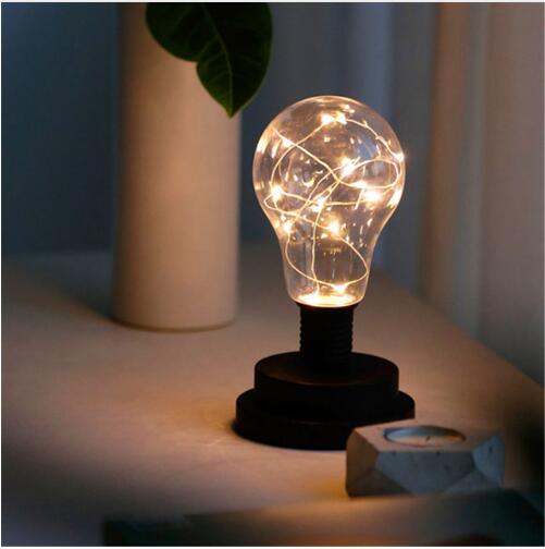 LOFT Vintage Color Iron Led Table Lamps Bedroom Desk Lamp Edison Bulb USB Table Light Bedside Battery Reading Office Desk Lights s
