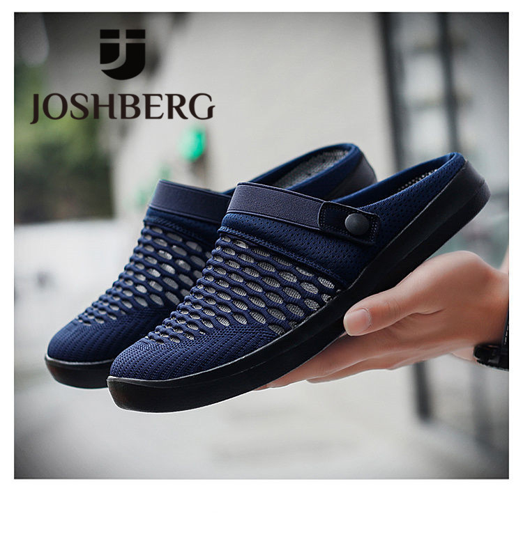 JOSHBERG Fashion Breathable Personality Men Shoes Breathable Man Shoes Stylish Beach Sandals Sandalias Hombre Cuero, Black
JOSHBERG Fashion Breathable Personality Men Shoes Breathable Man Shoes Stylish Beach Sandals Sandalias Hombre Cuero, Black