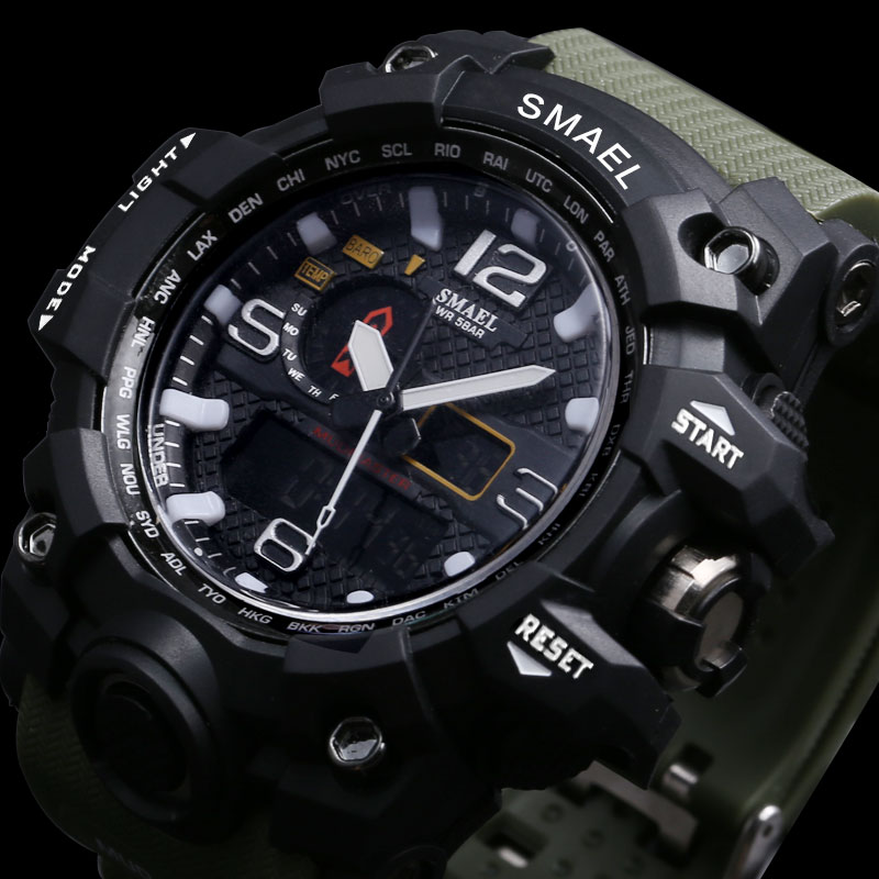 2020 SMAEL Luxury Brand Mens Sports Watches LED Digital Clock Fashion Casual Watch Digital 1545 relogio militar Clock Men Sport Watch, No send watch for shipping
2020 SMAEL Luxury Brand Mens Sports Watches LED Digital Clock Fashion Casual Watch Digital 1545 relogio militar Clock Men Sport Watch, No send watch for shipping