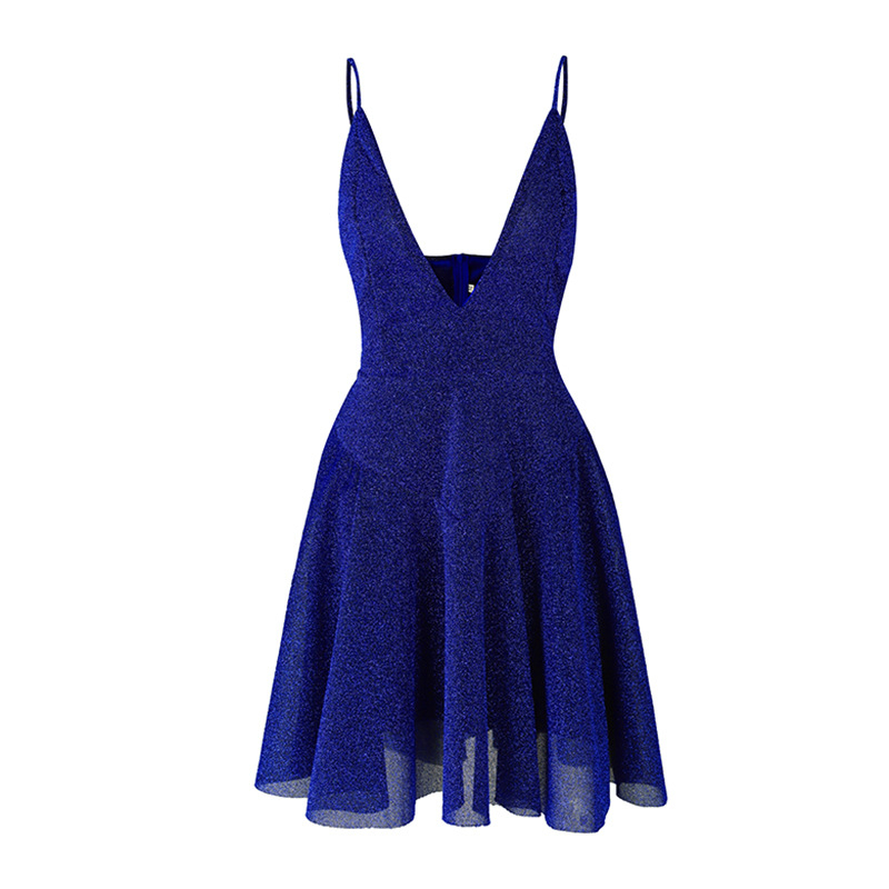 BacklakeGirls Women Sequin Glitter Shiny Mini Dress Lady Sexy V-neck Spaghetti Strap A-line Cocktail Dress Vestidos, Blue
BacklakeGirls Women Sequin Glitter Shiny Mini Dress Lady Sexy V-neck Spaghetti Strap A-line Cocktail Dress Vestidos, Blue