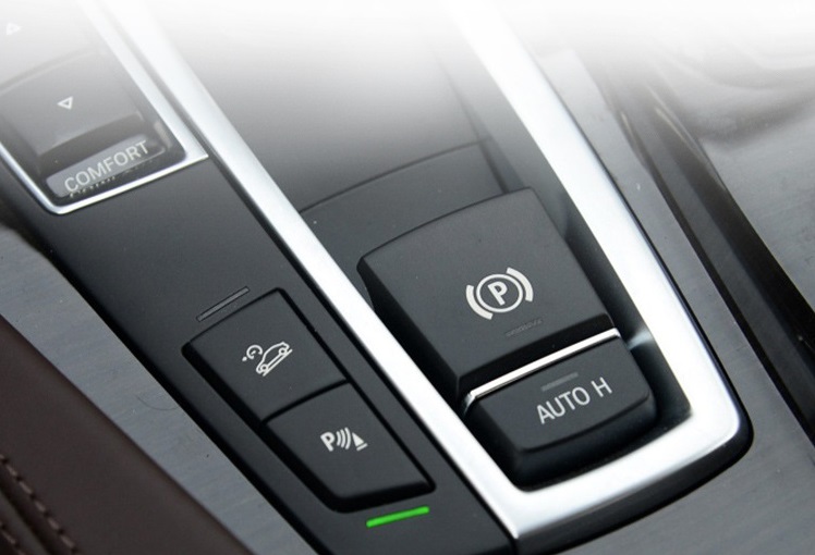 Car Handbrake Parking Brake P Button Switch Cover For BMW 5 7 F02 F07 F10 2009-2015