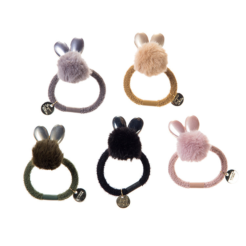 Fashion Korean Women Cute colorful hair ties Trendy Soft Fake Fur Elastic hearwear Girl Women Hair Accessories Rope, Black
Fashion Korean Women Cute colorful hair ties Trendy Soft Fake Fur Elastic hearwear Girl Women Hair Accessories Rope, Black