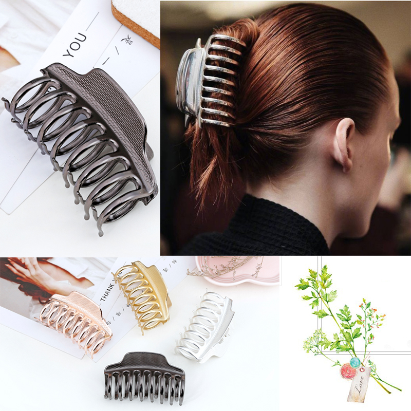 40pcs/lot DIY Simple Multi Alloy Shark Hair Clips Larger Size Beauty Ladies Hair Claws Hair Styling Tools Accessories HA808
40pcs/lot DIY Simple Multi Alloy Shark Hair Clips Larger Size Beauty Ladies Hair Claws Hair Styling Tools Accessories HA808