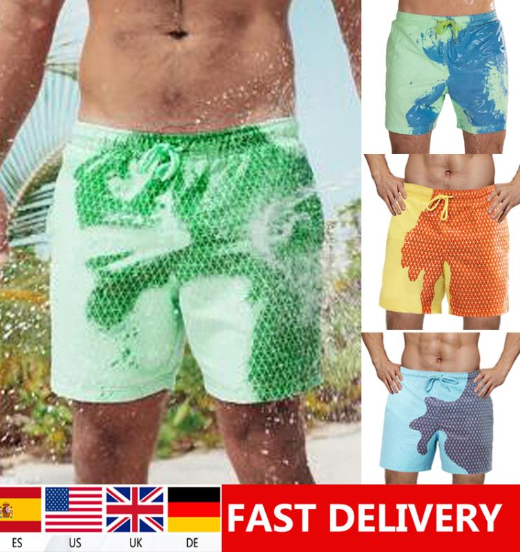 1Days Ship 2020 New Summer Color-changing Beach Shorts Mens Pants Trunks Warm Color Discoloration Shorts Swimming Surfing 
1Days Ship 2020 New Summer Color-changing Beach Shorts Mens Pants Trunks Warm Color Discoloration Shorts Swimming Surfing