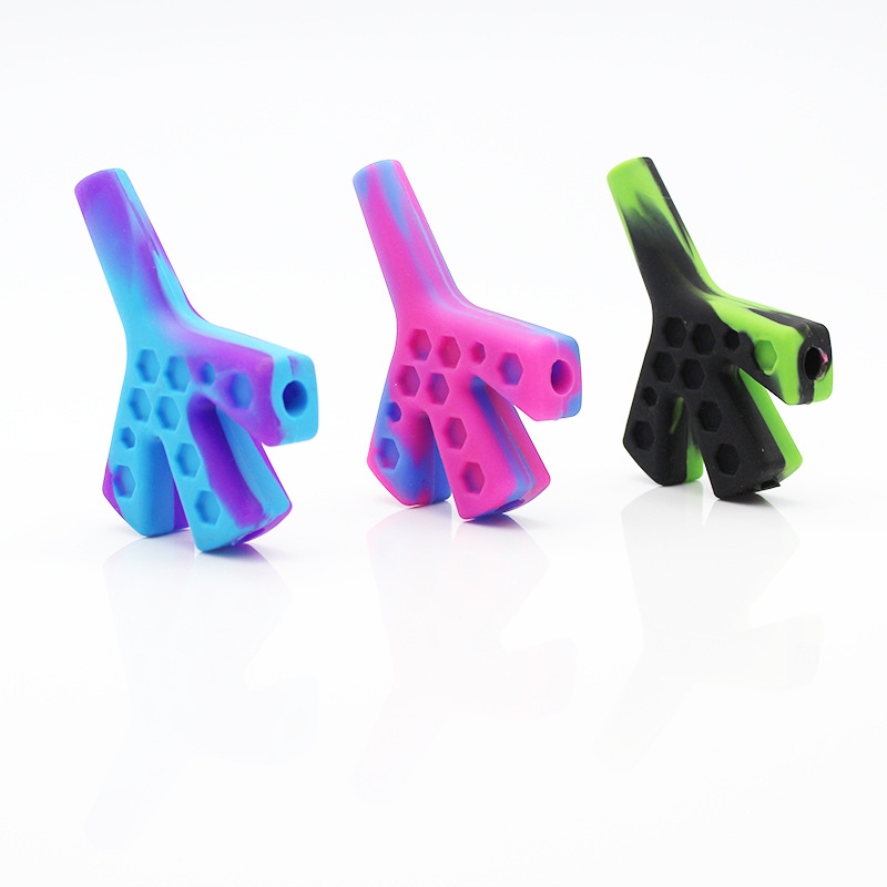 New Portable Three Holes Silicone Portable Filter Mouthpiece Mouth Tips Handpipe Smoking Tube Holder For Tobacco Preroll Cigarette
New Portable Three Holes Silicone Portable Filter Mouthpiece Mouth Tips Handpipe Smoking Tube Holder For Tobacco Preroll Cigarette