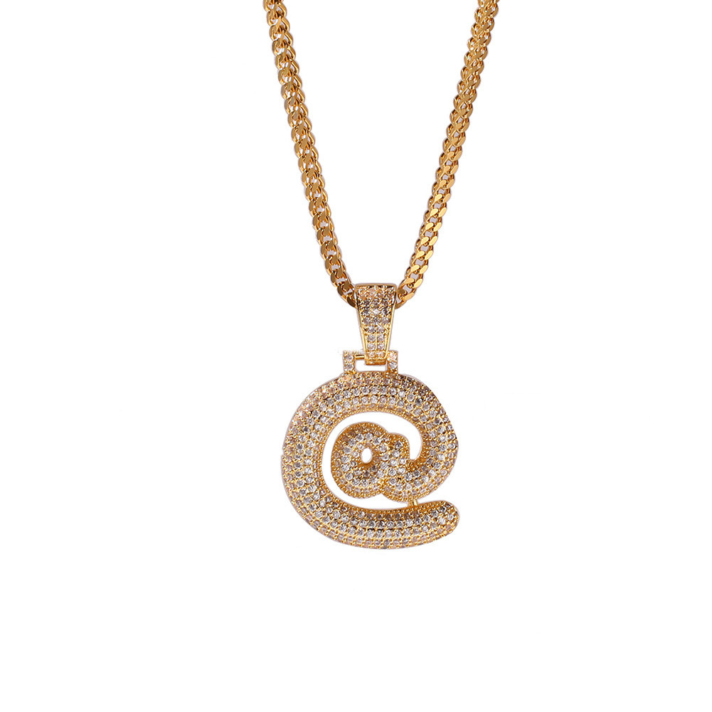 NEW Bail Drip Bubble US Dollar @ # Symbol Chain Necklaces & Pendant For Men Women Gold Color Cubic Zircon Hip Hop Jewelry
NEW Bail Drip Bubble US Dollar @ # Symbol Chain Necklaces & Pendant For Men Women Gold Color Cubic Zircon Hip Hop Jewelry