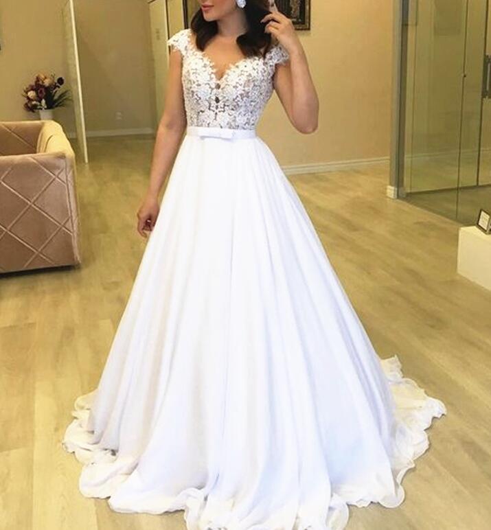 White Lace Chiffon … - image