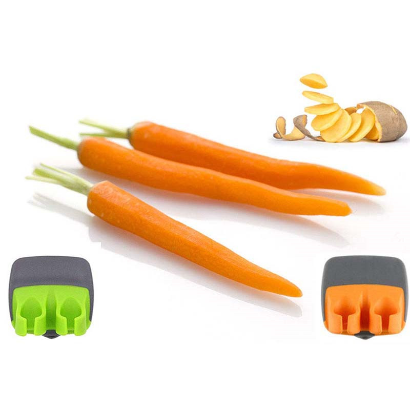 Palm Peeler Fruit Vegetable Hand Peeler Swift Peeler Two finger Planer Hold Fruit Vegetable Zesters Kitchen Tools